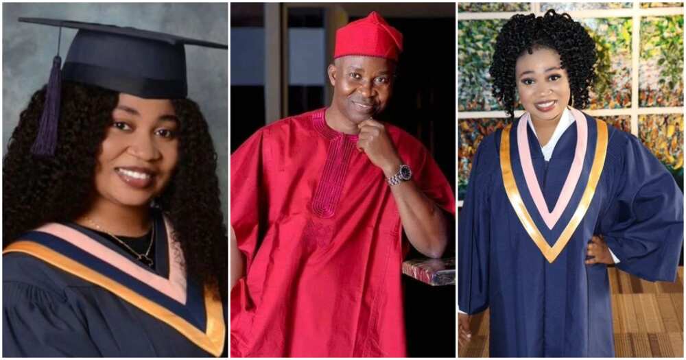 Actor Wale Akorede Okunnu's daughter graduates from Canadian university.