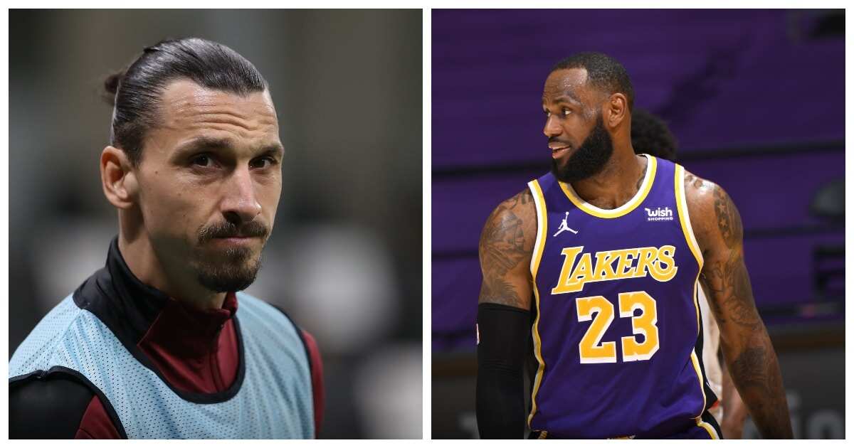 Zlatan Ibrahimovic vs LeBron James: Swede's priceless reaction to NBA  star's gift