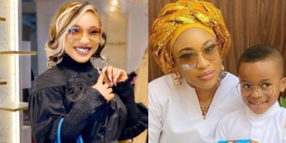 Tonto Dikeh reveals she won't forgive fans who hailed her music career, shares son's reaction to her voice