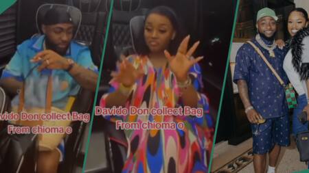 “Chioma don dey make Davido miscalculate": Sweet video of singer with wife stirs reactions