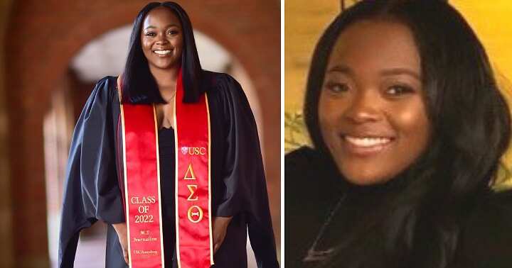 Black girl, California University, graduate