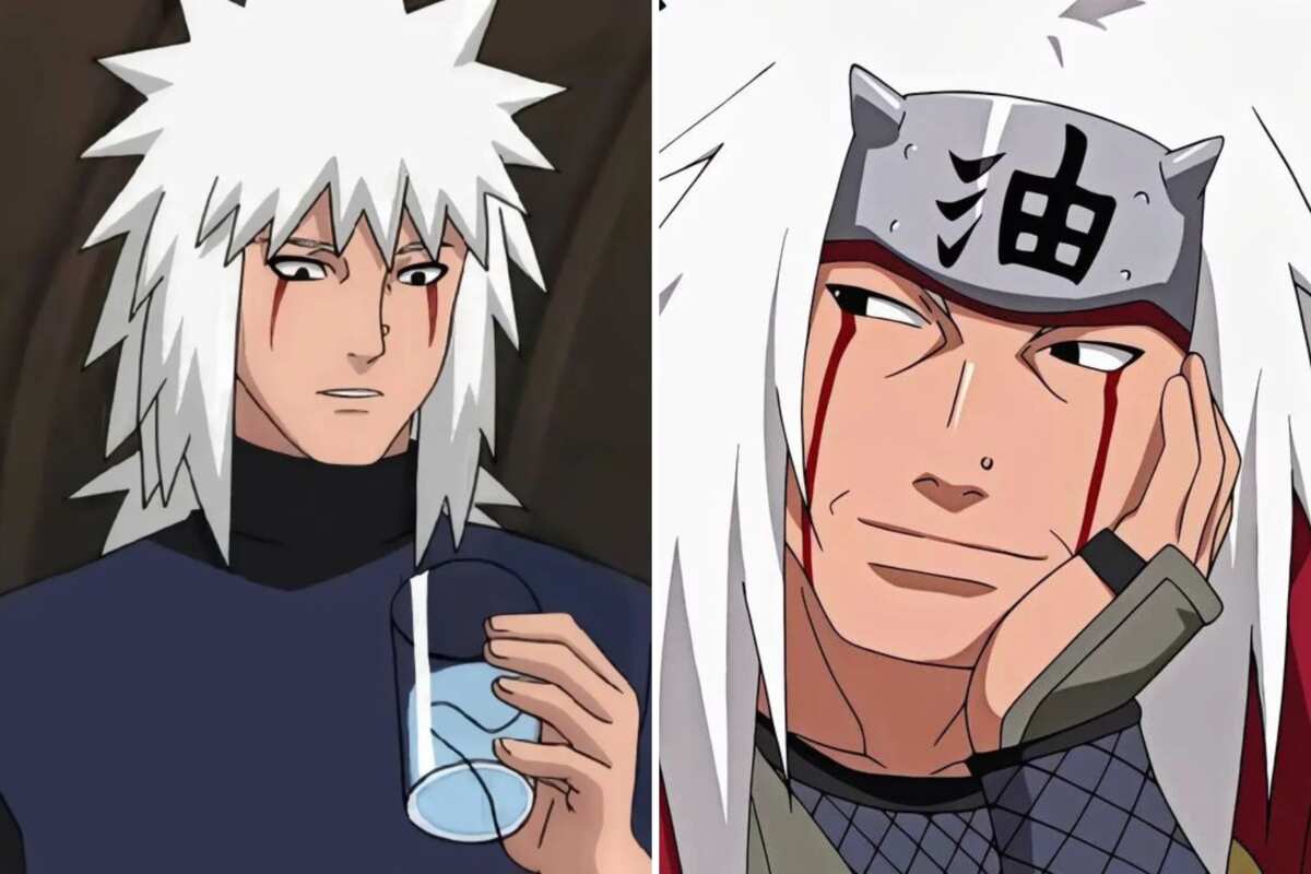 Anime boys with whitesilver hair