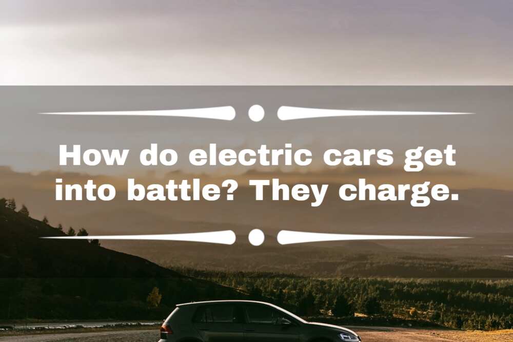 Electric car puns