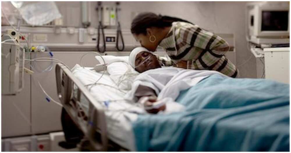 Man suffers stroke, paralysed, wife, kids