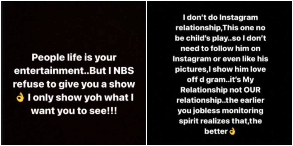This one no be child's play: Nkechi Blessing reveals why she does not flaunt her politician lover on Instagram