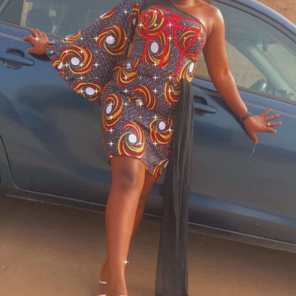 Latest and Smart Ankara Mini Kaftan Styles. - Ladeey  Short dress styles,  Kaftan styles, Ankara short gown styles