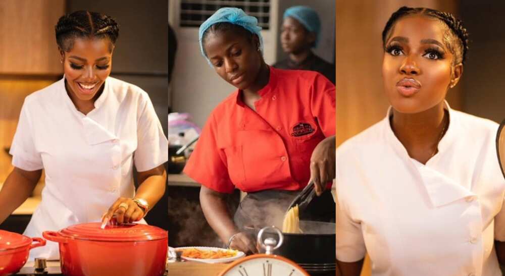 Photos of a Hilda Baci, Nigeria's super chef.