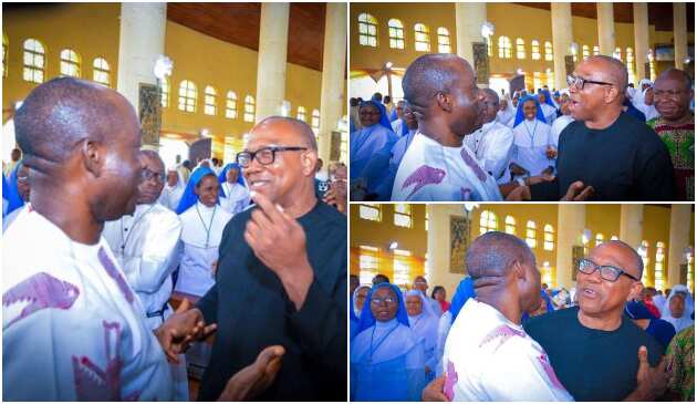 Governor Soludo, Peter Obi meet in Anambra, photos emerge