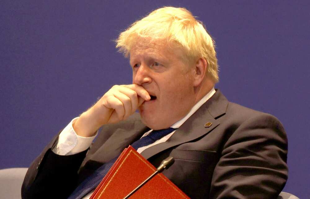 'Now is not the time to give up on Ukraine,' British Prime Minister Boris Johnson said in a weekend statement