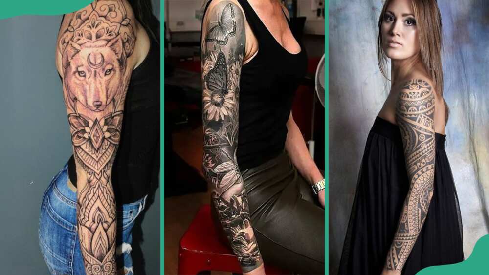 Full-sleeve tattoos