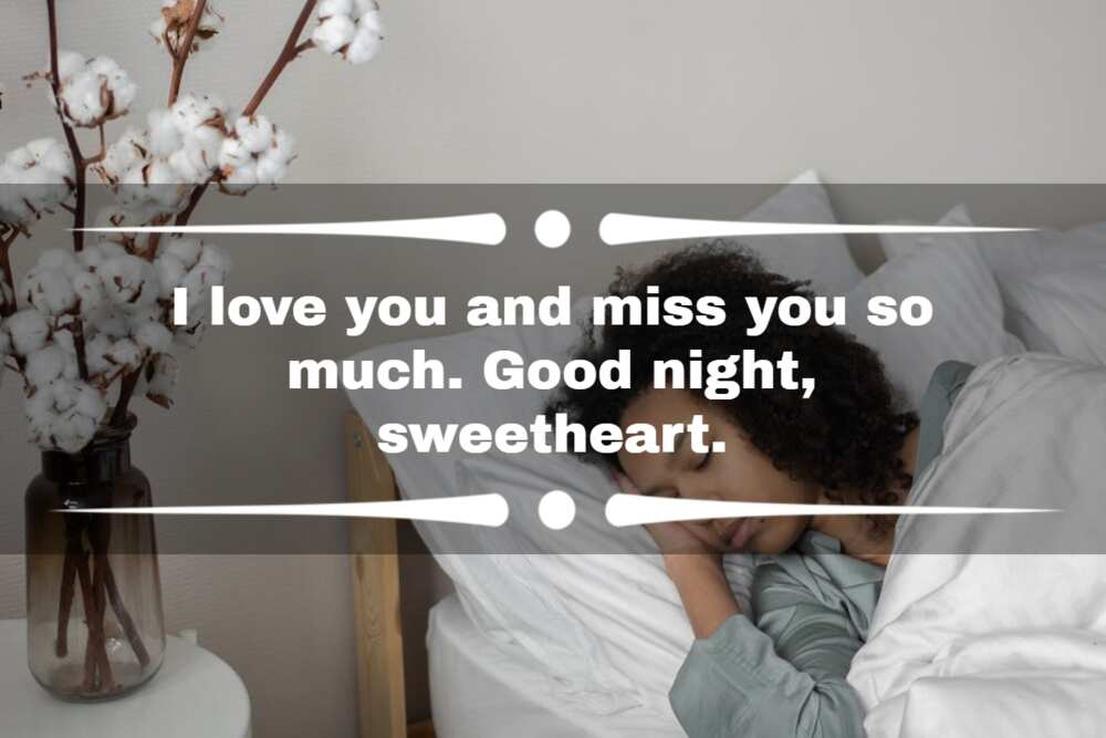 125+ good night message to my love: sweet wishes and quotes - Legit.ng