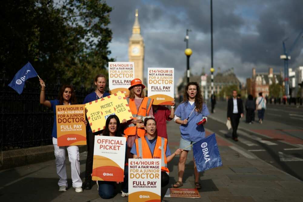 The four-day stoppage comes as health chiefs estimated the repeated industrial action had cost the publicly-funded health service £1 billion ($1.2 billion)