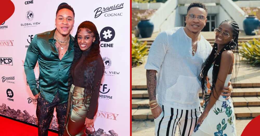 Singer Vanessa Mdee and her husband and fellow musician Rotimi.
