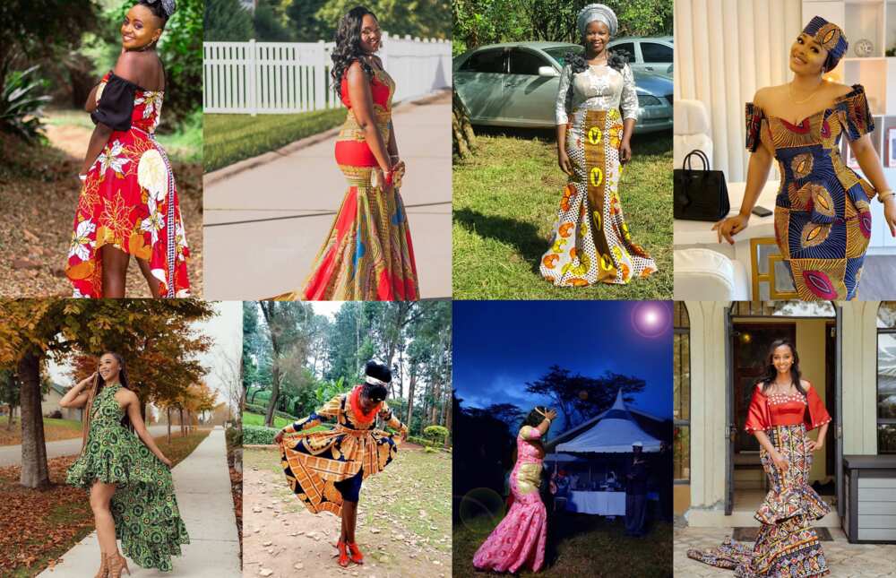 50+ latest material gown styles: explore the best trends of 2024 (photos) 