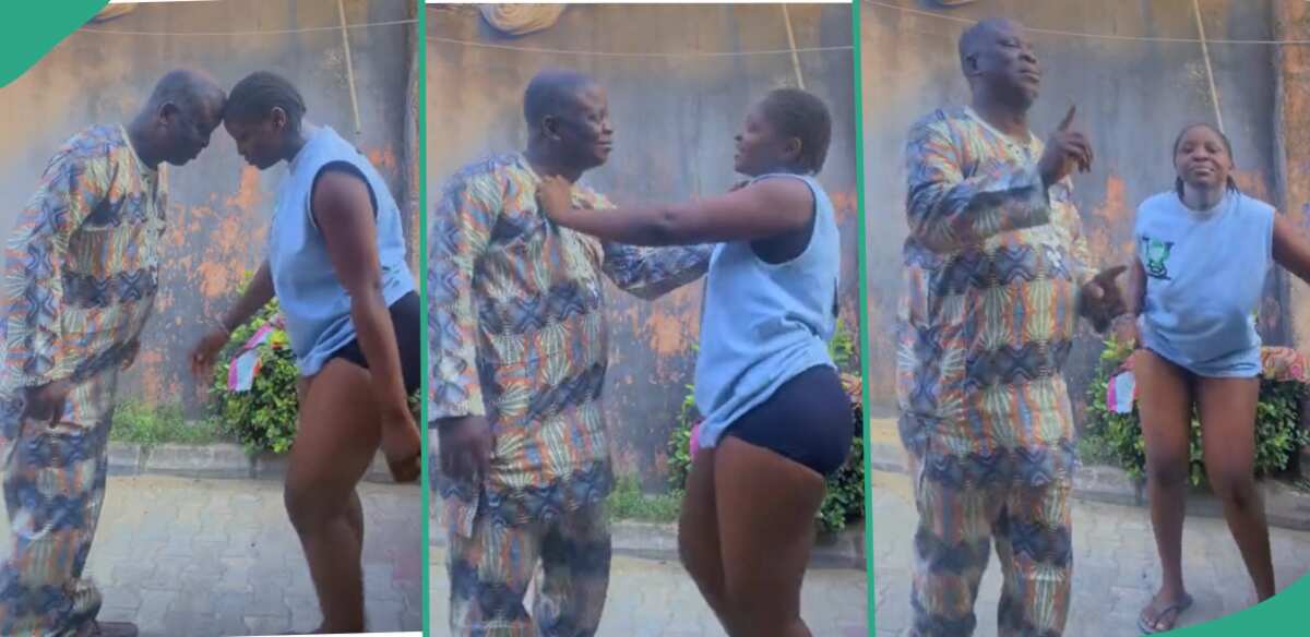 Video: See how this Nigerian girl danced with her father, you will be amazed