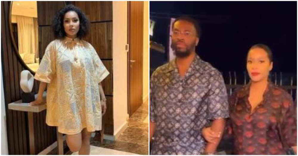 BBNaija star Maria and her baby daddy