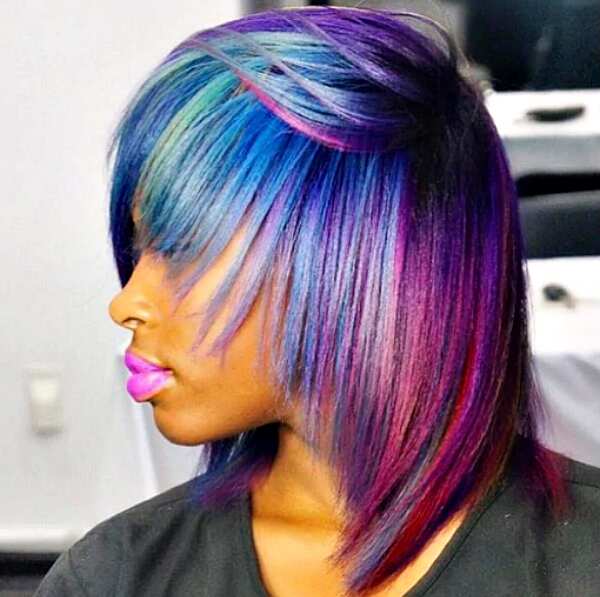 Galaxy hair