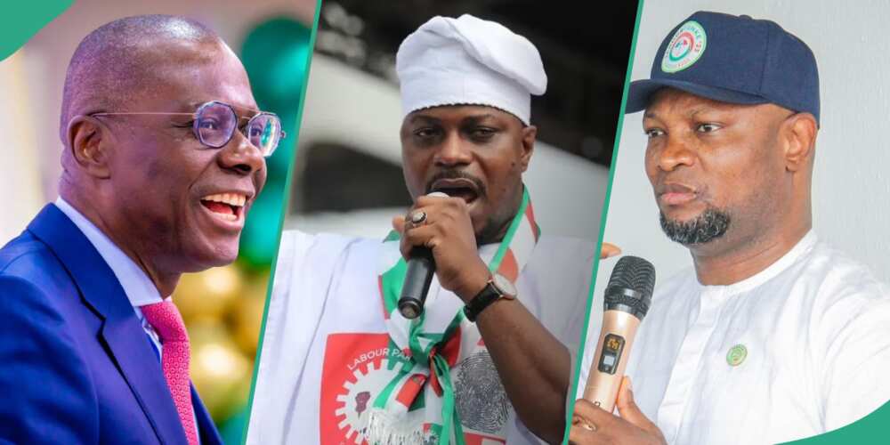 Babajide Sanwo-Olu/Abdulazeez Adeniran/Gbadebo Rhodes-Vivour/APC/PDP/Labour Party