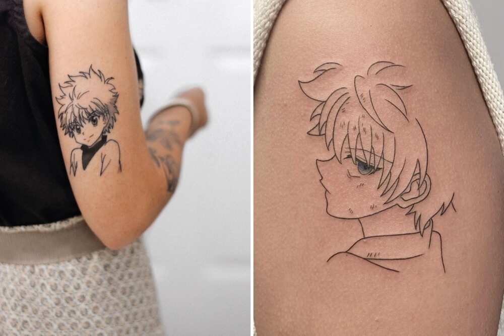 Hunter x Hunter Tattoo Focuses On The Heroes Of The Anime