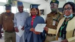 Okike Chinyere: Female inmate emerges best graduating student, bags degree from NOUN