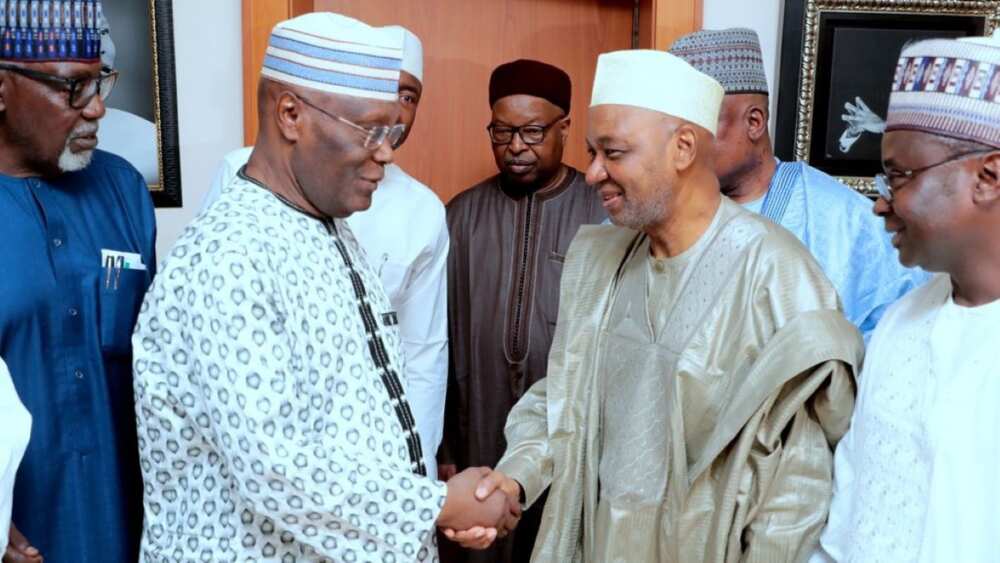 2023: Namadi Sambo, Sule Lamido da wasu jiga-jigan PDP a arewa sun ziyarci Atiku Abubakar