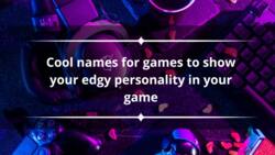 300+ cool names for games to show your edgy personality in your game