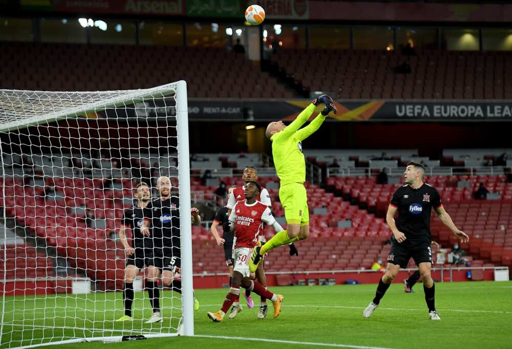 Arsenal vs Dundalk: Nicolas Pepe scores as Gunners record 3-0 win in Europa League