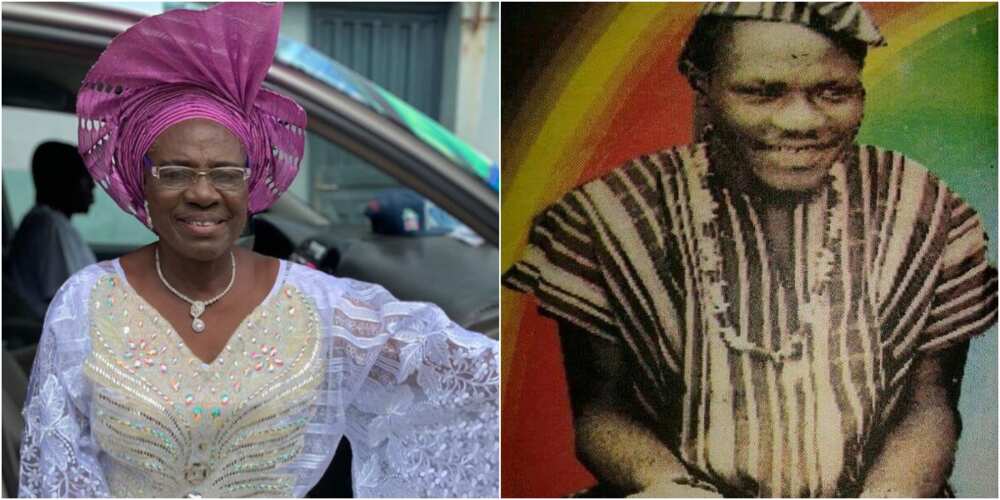 Actress Iya Rainbow and her late husband