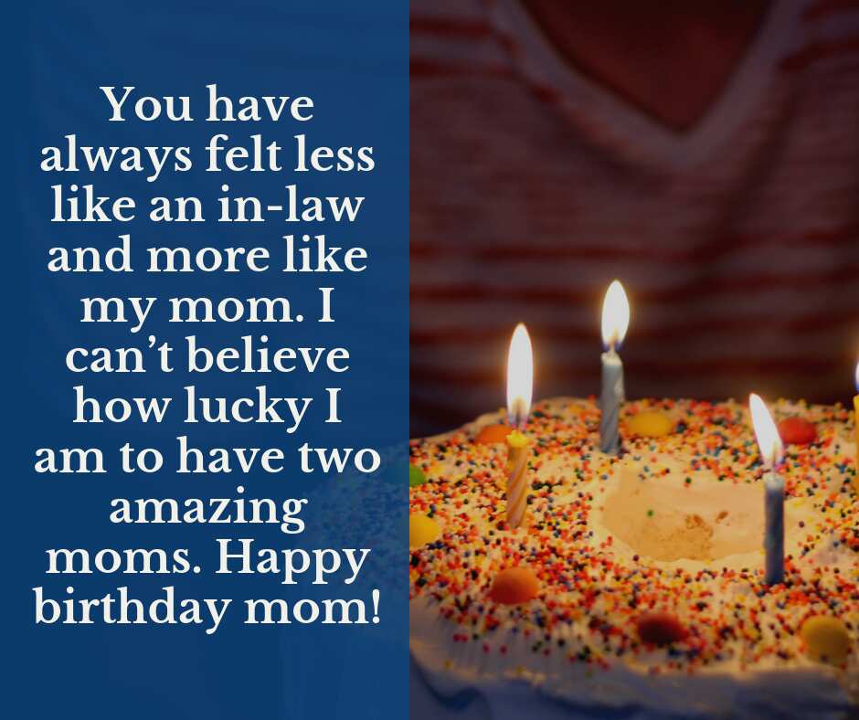 Featured image of post Birthday Message For Mom In Law - Happy birthday mother in law, you do deserve the best out of this day, i hope you have fun mom, i love you so much.