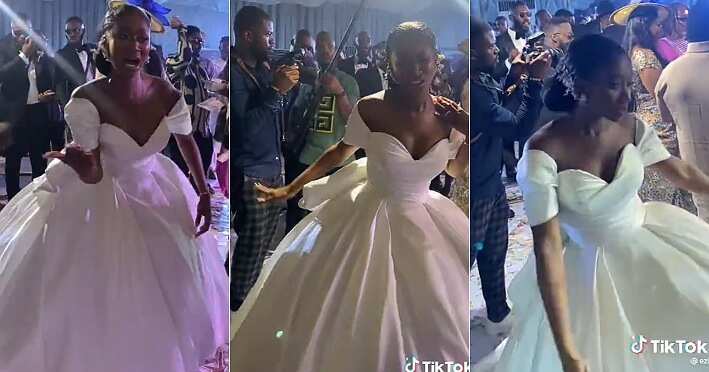 Pretty bride Creates Scene, I wan knack