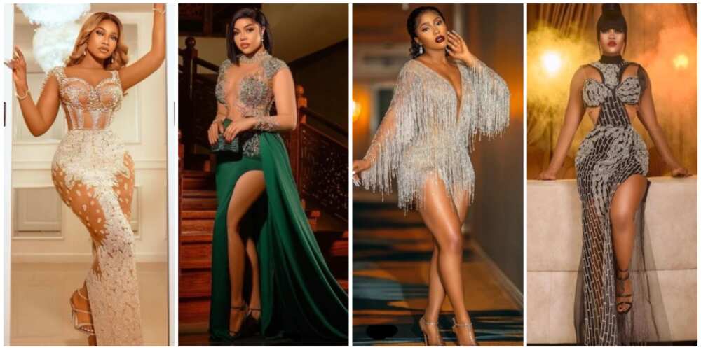 Photos of some BBNaija stars.