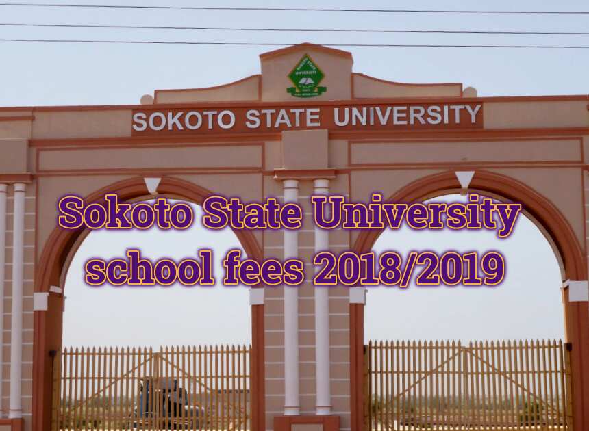 Sokoto State University school fees