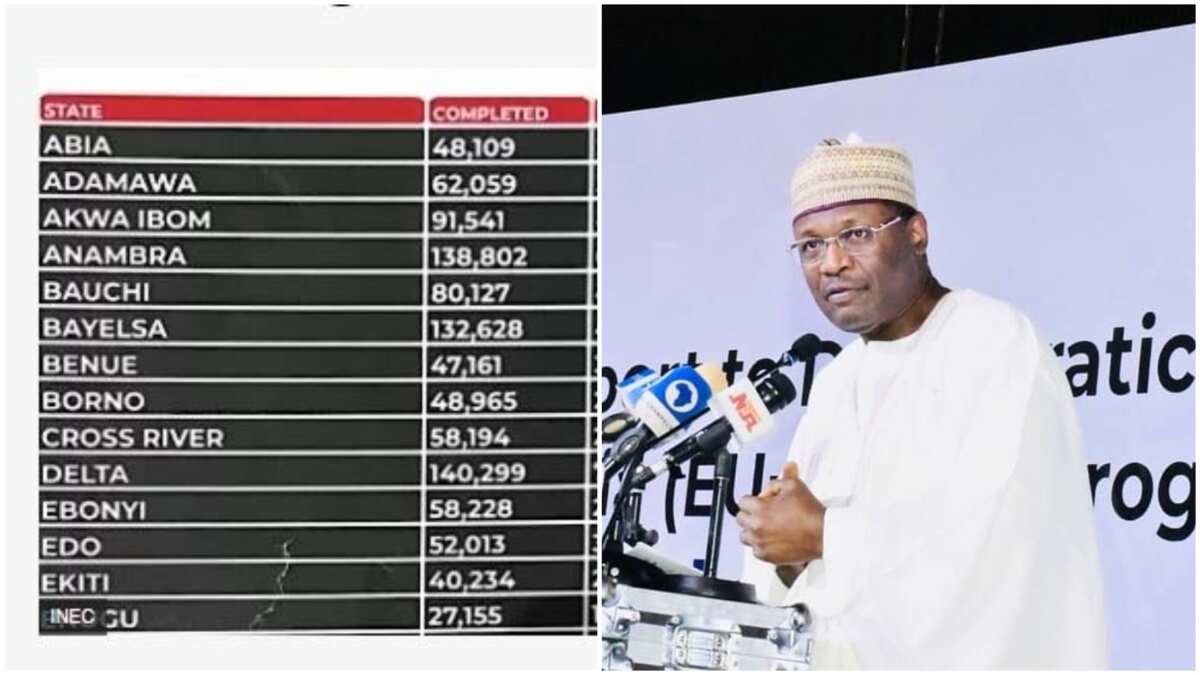 INEC Voter Registration: List of more than 1m unlisted voters;  full stop by states