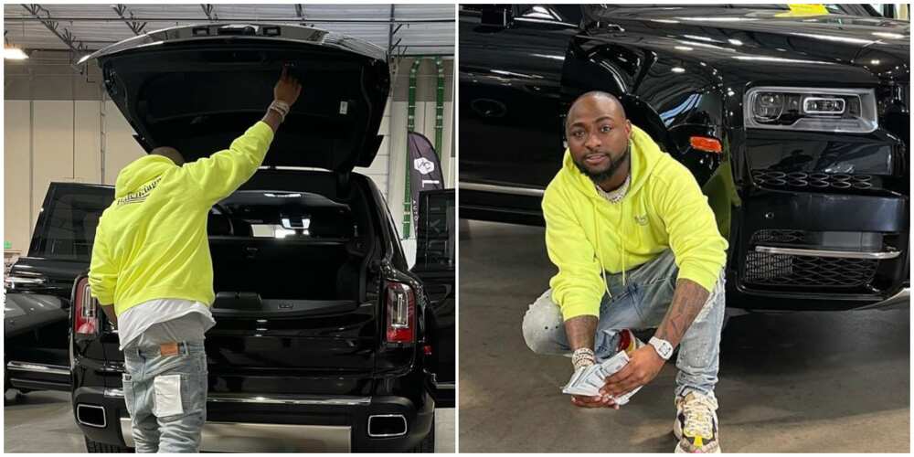 Davido's N240 million Rolls Royce Cullinan