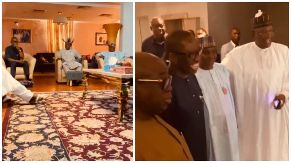 Okowa, other PDP leaders meet Obasanjo