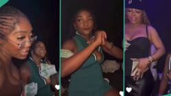 “Love to see it”: Tiwa Savage, Toke Makinwa spray money on Simi at nightclub, lovely video trends