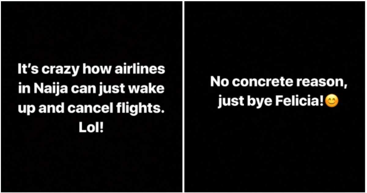 Nancy Isime talks about Nigerian airlines canceling flights without notice