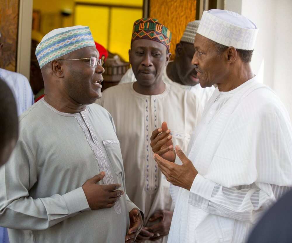 Atiku da Buhari a 2015
