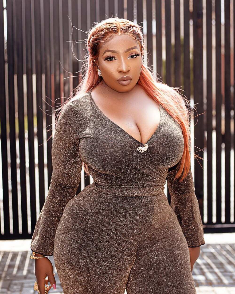 No Bra Day: Bursty Lady Flaunts Her Massive Boobs In Braless Photo -  Celebrities - Nigeria