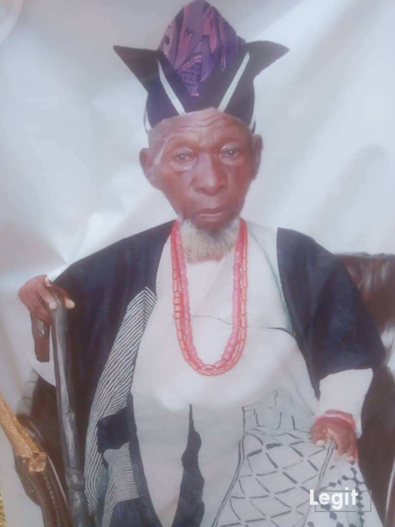 Meet oldest living Oyo Baale who ascended throne at age of 123 (photos)
