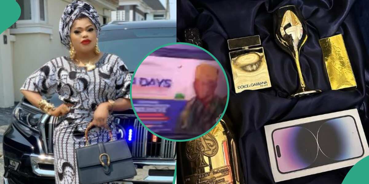 Too much mulla! See video of Bobrisky flaunting luxury invite sent out for his dad's burial