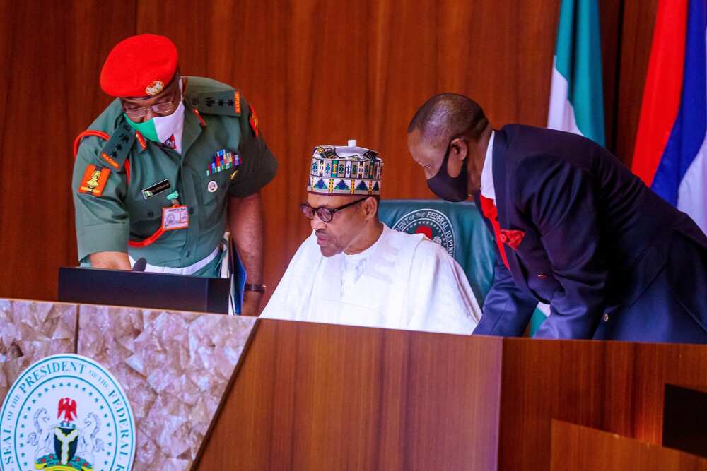 Ganawar Shugaban kasa Buhari da Hafsun Sojoji ta na tasiri inji Kungiyar NP