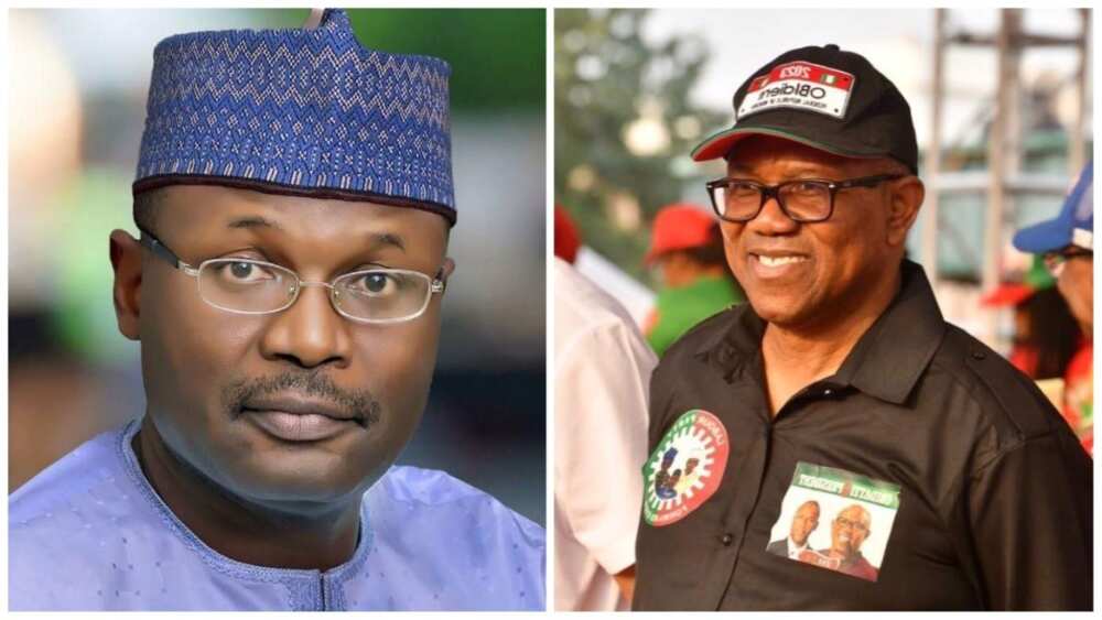 Peter Obi, INEC, Mahmood Yakubu, 2023 presidential election, Labour Party