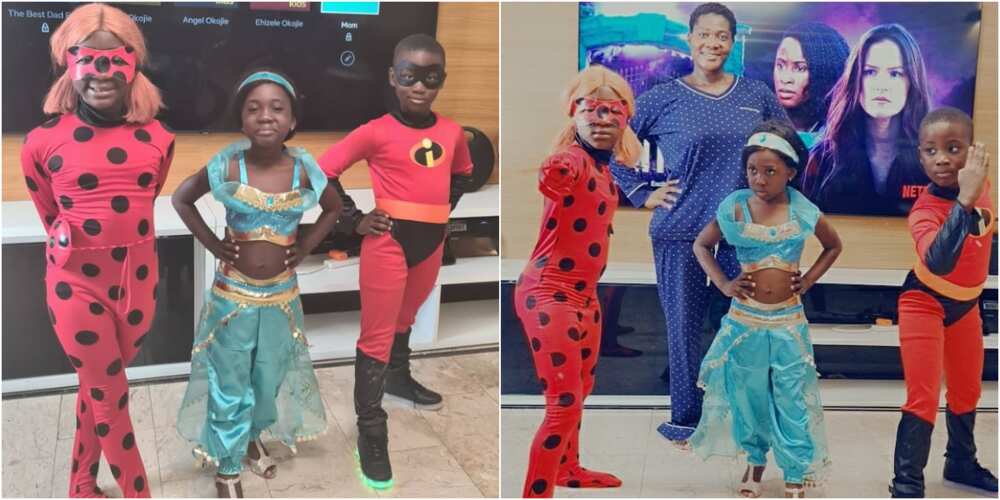 Mercy Johnson's kids