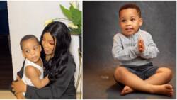 Nollywood actress Linda Ejiofor pens sweet note to her son on his 3rd birthday