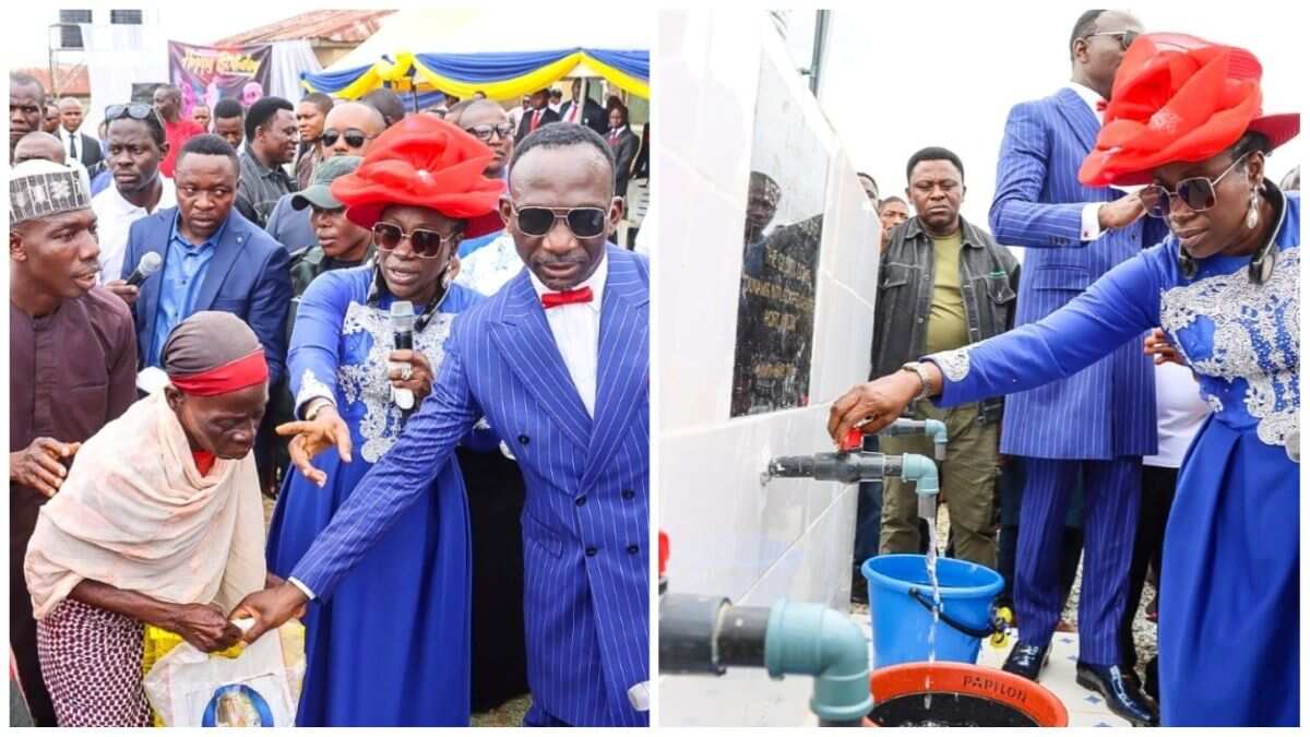 Here's what Abuja pastor did for community without portable water for 20 years