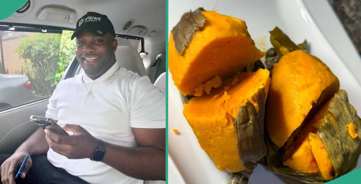 Smart man rejoices as he makes N2.1 million from selling okpa online, Lagosians show interest
