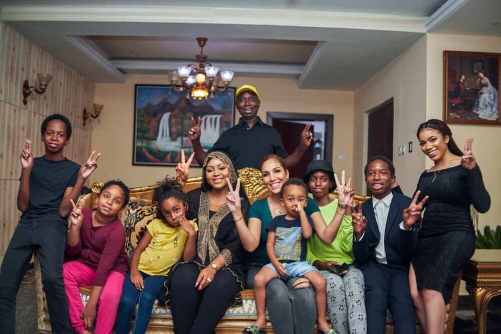Billionaire Ned Nwoko and Moroccan wife celebrate their son’s 3rd birthday, Regina Daniels attends (photos, videos)
