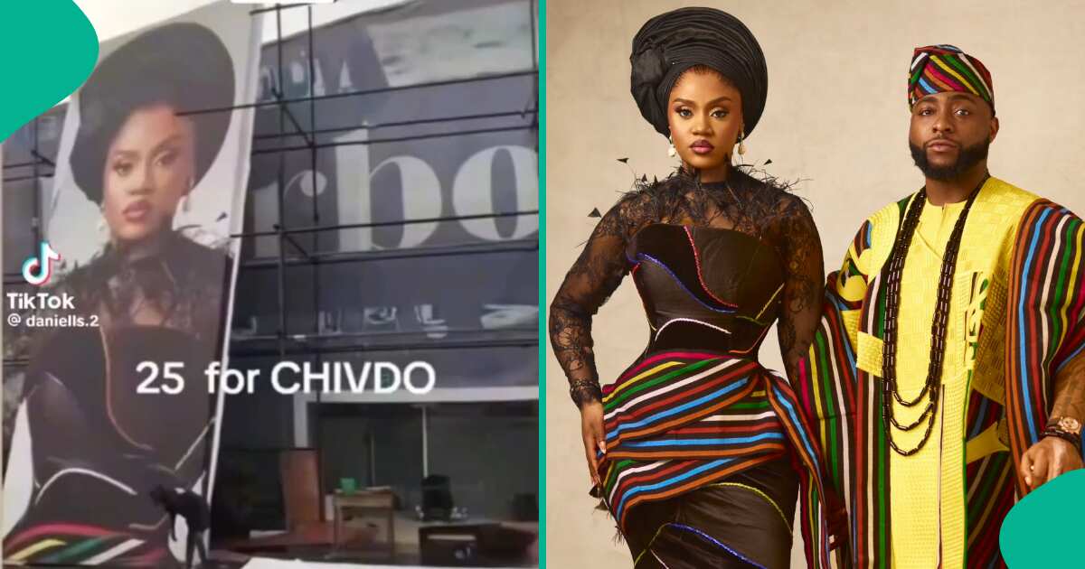 Chivido: Davido, Chioma's traditional wedding venue leaks, videos go viral
