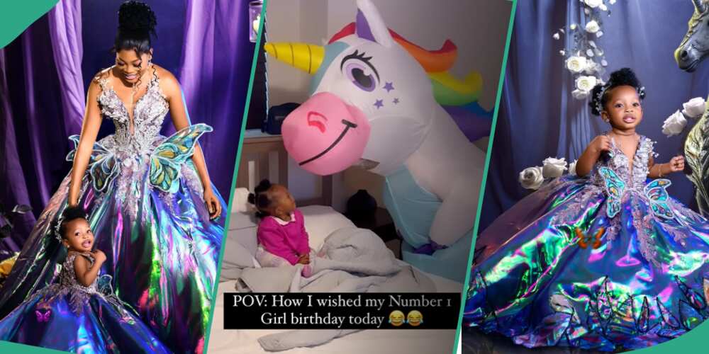 Comedian KieKie celebrates daughter on 1st birthday